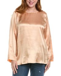 Marina Rinaldi - Plus Bene Silk Shirt - Lyst