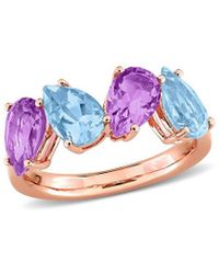 Rina Limor - 3.90 Ct. Tw. Topaz & Amethyst Ring - Lyst