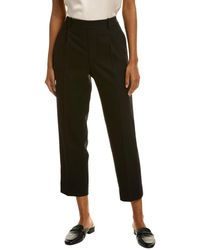 Vince - Flannel High Waisted Wool-blend Pant - Lyst