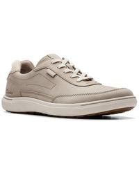 Clarks - Mapstone Trail Leather Sneakers - Lyst