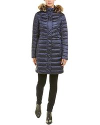 Barbour Berneray Quilted Coat - Blue