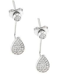 Diamond Select Cuts - 14k 0.20 Ct. Tw. Diamond Drop Earrings - Lyst