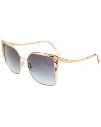 BVLGARI - 6179 55Mm Sunglasses - Lyst