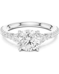 Amairah - 14K 2.00 Ct. Tw. Lab-Grown Diamond 3 Stone Ring - Lyst