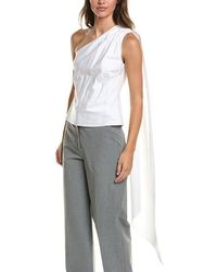 Toccin - Vik One-Shoulder Cascade Top - Lyst