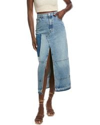 Co. - Denim Skirt - Lyst