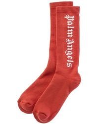 Palm Angels - Logo Socks - Lyst