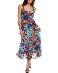 Jones New York - Tiered Maxi Dress - Lyst