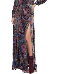 L'Agence - Luca Full Maxi Skirt - Lyst