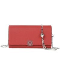 Tiffany & Fred Paris - Saffiano Leather Crossbody Wallet/Clutch - Lyst