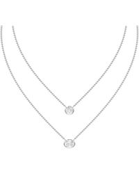 Lab Grown Diamonds - 14K 2.53 Ct. Tw. Lab-Grown Diamond Necklace - Lyst