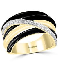 Effy Fine Jewelry - 14K 4.97 Ct. Tw. Diamond & Onyx Ring - Lyst