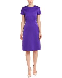 Sheath Dress Purple