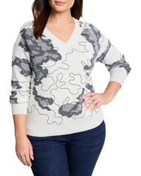 NIC+ZOE - Nic + Zoe Plus Direction Drift Sweater - Lyst