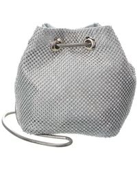 Rene Ruiz - Allover Crystal Bucket Bag - Lyst