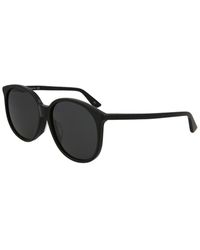 Gucci 57mm Sunglasses - Black