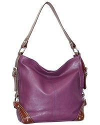 Nino Bossi - Moda Milano Hobo Genuine Leather Bucket Bag - Lyst