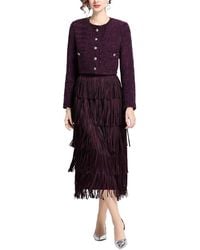 Kaimilan - 2Pc Cardigan & Skirt Set - Lyst
