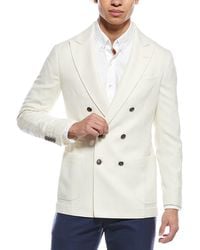 Brunello Cucinelli - Wool-Blend Jacket - Lyst