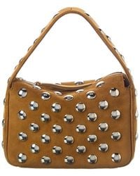 KHAITE - Elena Small Suede Shoulder Bag - Lyst