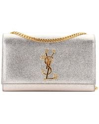 Saint Laurent - Metallic Sheep Leather Classic Monogram Stars Crossbody Medium (Authentic Pre-Loved) - Lyst