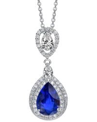 Rachel Glauber - Cz Necklace - Lyst