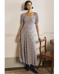 Boden - Square Neck Jersey Maxi Dress - Lyst