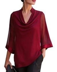 Tedora - Long Sleeve Top - Lyst