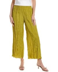 Eileen Fisher - Wide Ankle Silk Pant - Lyst