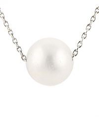 Splendid - Silver 10-11mm Freshwater Pearl Pendant Necklace - Lyst