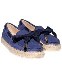 Tod's - Tods Suede Espadrille - Lyst