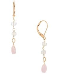 Rachel Reinhardt Jewelry - Vermeil Opal & Chalcedony Dangle Earrings - Lyst