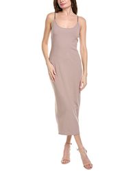 Bebe - Rib Tank Maxi Dress - Lyst