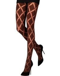 Emilio Cavallini - Framed Diamonds Tights - Lyst