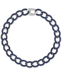 Sabrina Designs - 14k 3.27 Ct. Tw. Sapphire Link Bracelet - Lyst