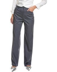 Vince - High-Waisted Washed Casual Pant - Lyst