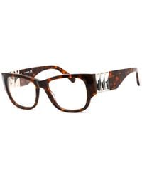 Swarovski - Rectangular Optical Frames with Logo Arms - Lyst