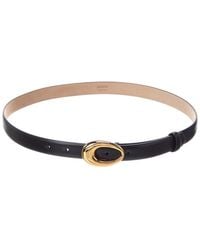 KHAITE - Olivia Leather Belt - Lyst
