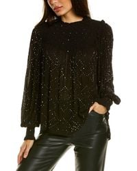 AllSaints - Perri Sparkle Top - Lyst