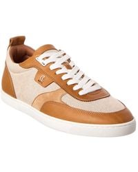 Christian Louboutin - Tutti Rui Canvas & Leather Sneaker - Lyst