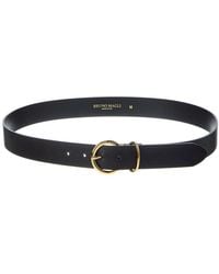 Bruno Magli - Daniela Leather Belt - Lyst