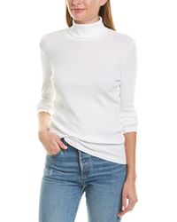 splendid white turtleneck