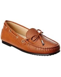 Tod's - Gommino Leather Loafer - Lyst