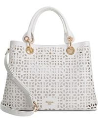 Dune - Delaser Large Laser Cut Tote - Lyst