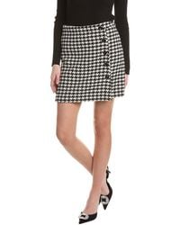 Vince Camuto - Button Mini Skirt - Lyst