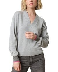 Lilla P - V-Neck Pullover Sweater - Lyst