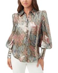 Trina Turk - Sagittarius Silk-blend Top - Lyst