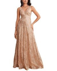 Vincent - Embroidered Maxi Dress - Lyst