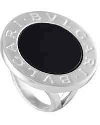 BVLGARI - 18K Onyx Ring (Authentic Pre-Owned) - Lyst