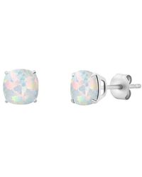 MaxColor - 14K 0.65 Ct. Tw. Lab-Grown Created Opal Stud Earrings - Lyst
